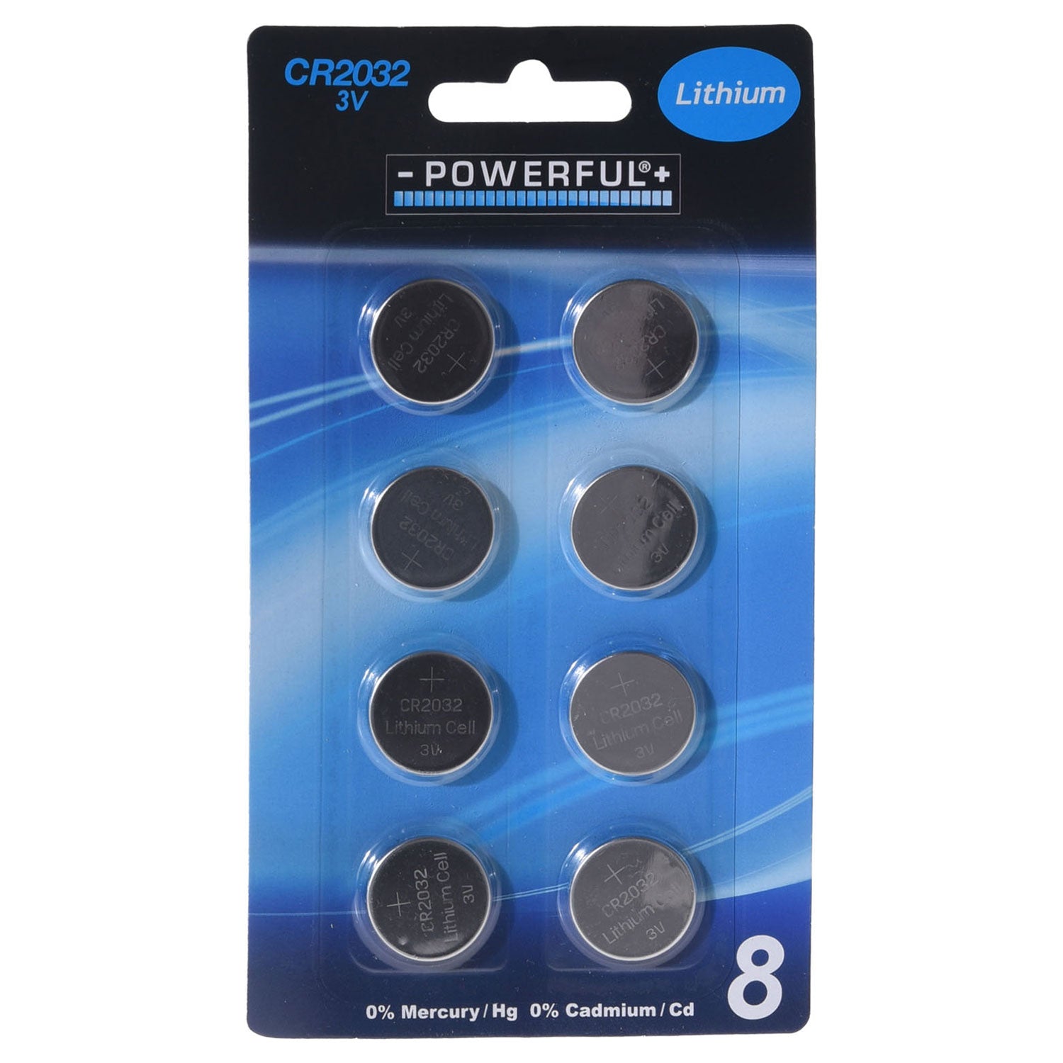 Batteries de cellules boutonnées CR2032