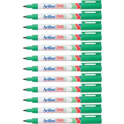 Marqueur Permanent artline 700 moyen 0.7mm vert rond écologique