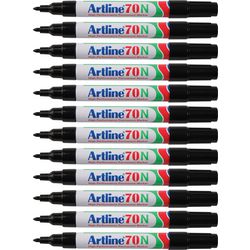 Marqueur permanent artline 70 ultra 1,5 mm noir rond écologique