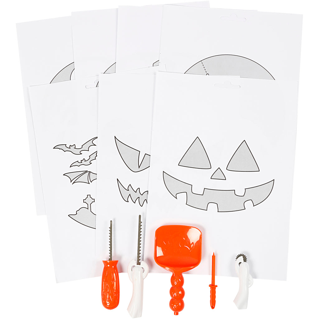 Creativ company kit de sculpture de citrouille, 1 set