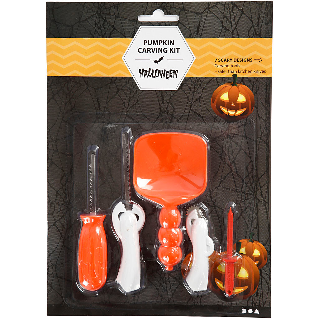 Creativ company kit de sculpture de citrouille, 1 set