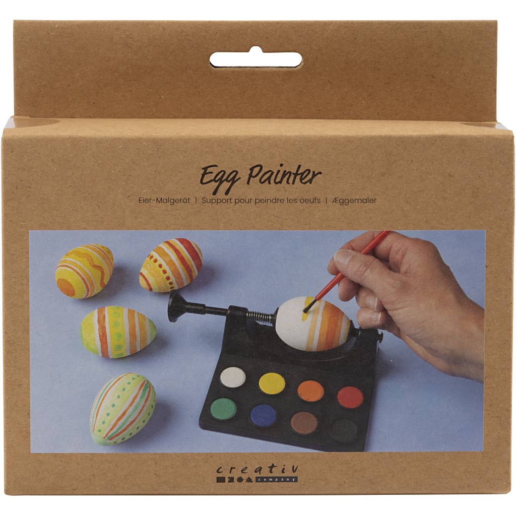 Creativ company oeufs à peindre, l: 16,5 cm, noir, 1 set
