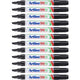 Marqueur permanent artline 90 ultra 2-5mm noir pointe biseautée