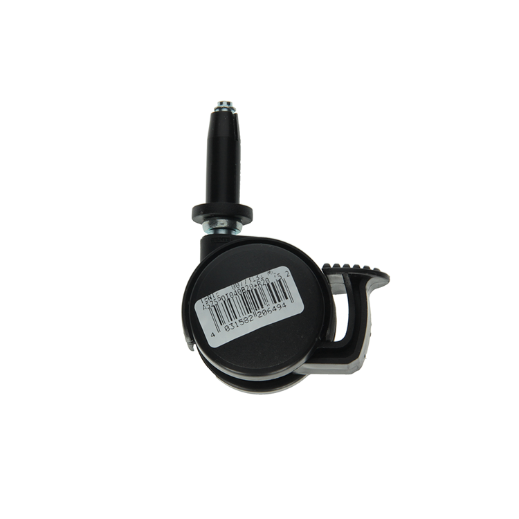 Mack by tente 1058961 - roue pivotante avec fourche de frein simple pp, avec manchon de serrage 40 mm | 5 pièces