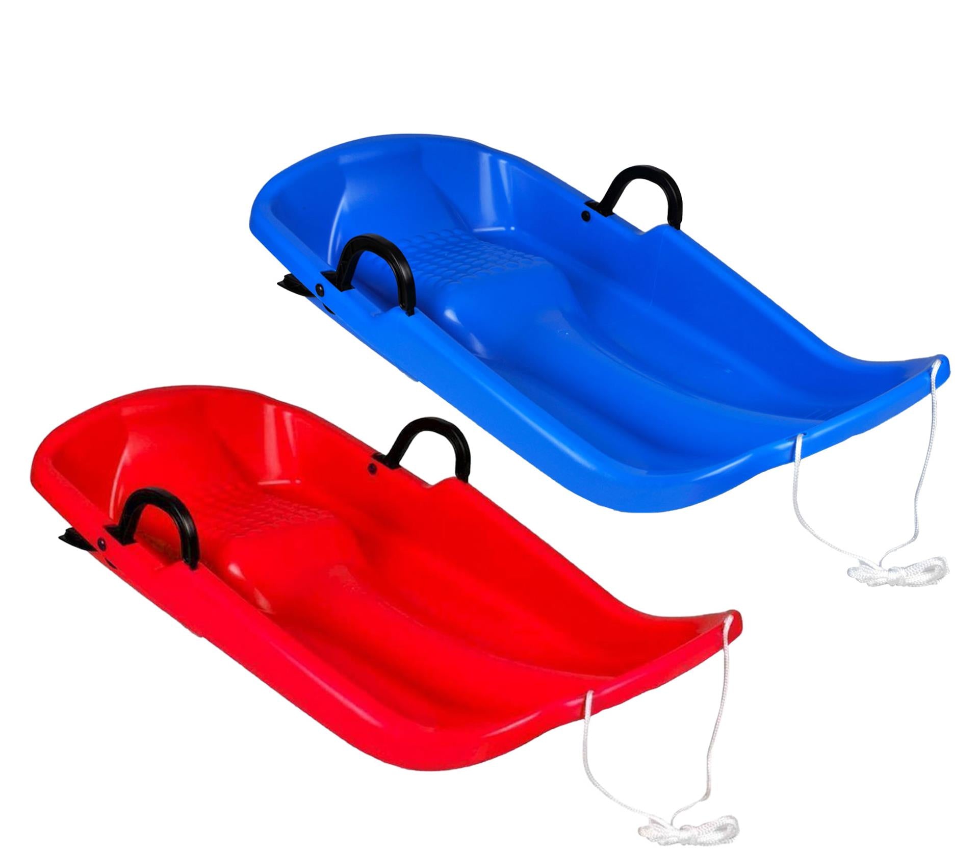 Luge en plastique 80cm avec frein assorti
