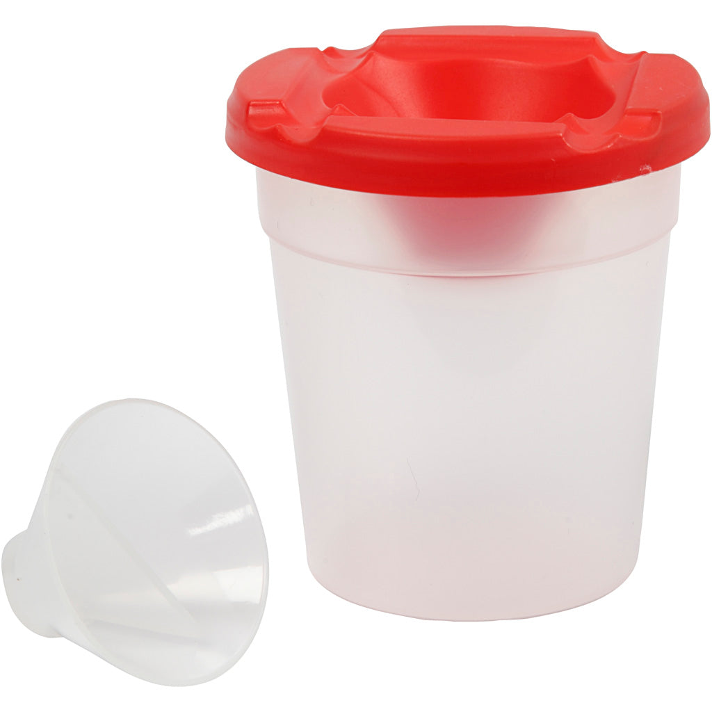 Pot anti-déversement Creativ company, h : 8,5 cm, d 8 cm, 250 ml, 15 pièces 1 boîte