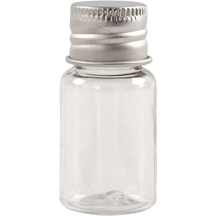 Pot Creativ company avec bouchon à vis, h : 48 mm, d 23,5 mm, 13 ml, 10 pièces 1 boîte