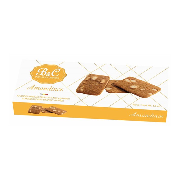 Biscuits biscuits amandinos boter (12x 100g)