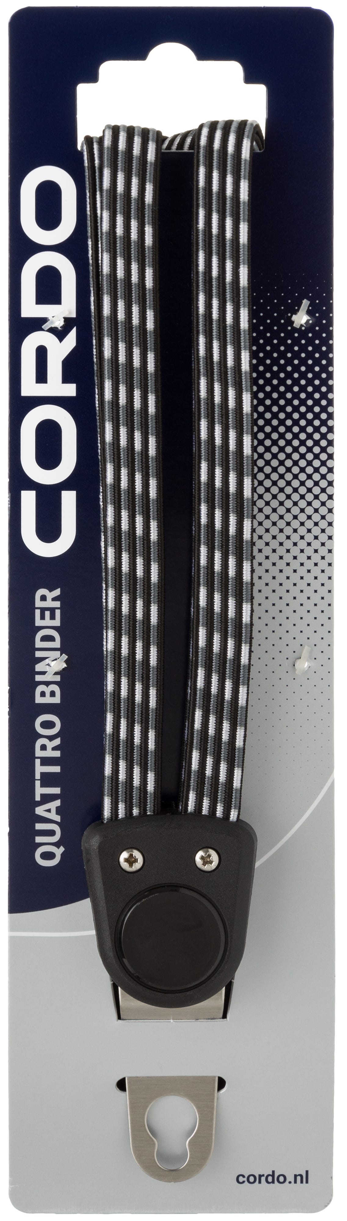 Cordo élastique Cordo quattro strong noir-gris