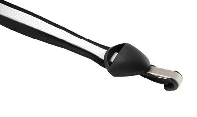 Cordo sangle de tension trio crochet acier inoxydable noir-blanc-noir