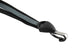 Sangle de transport Cordo crochet trio acier inoxydable noir-argent-noir
