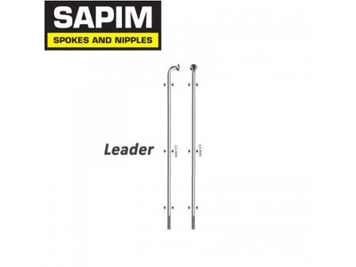 Roland Spaak 14-256 Leader en acier inoxydable sans mamelon (100e)