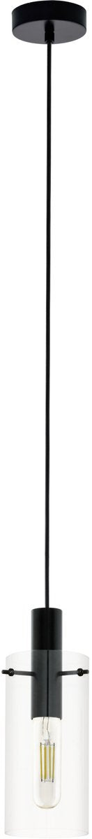 Lampe à suspension Eglo montefino - e27 - 11 cm - noire