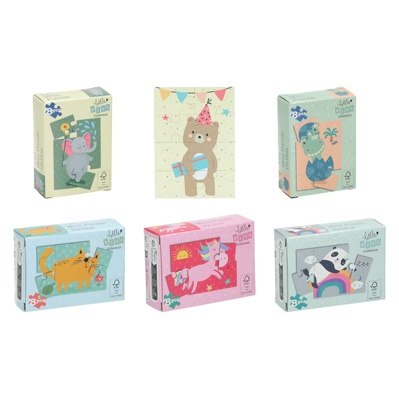 Mini Puzzle Animals, 8e.