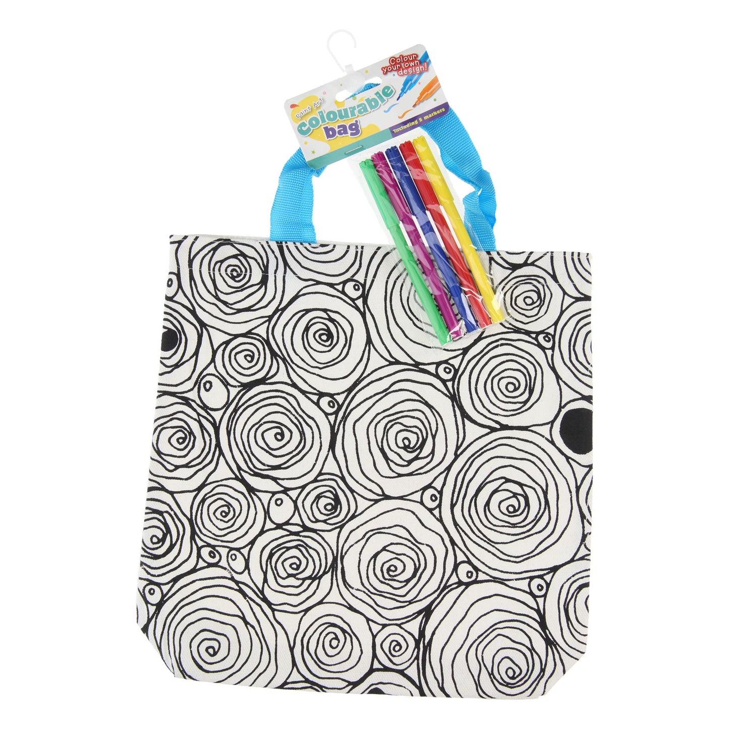 Color votre propre sac Mandala Roses