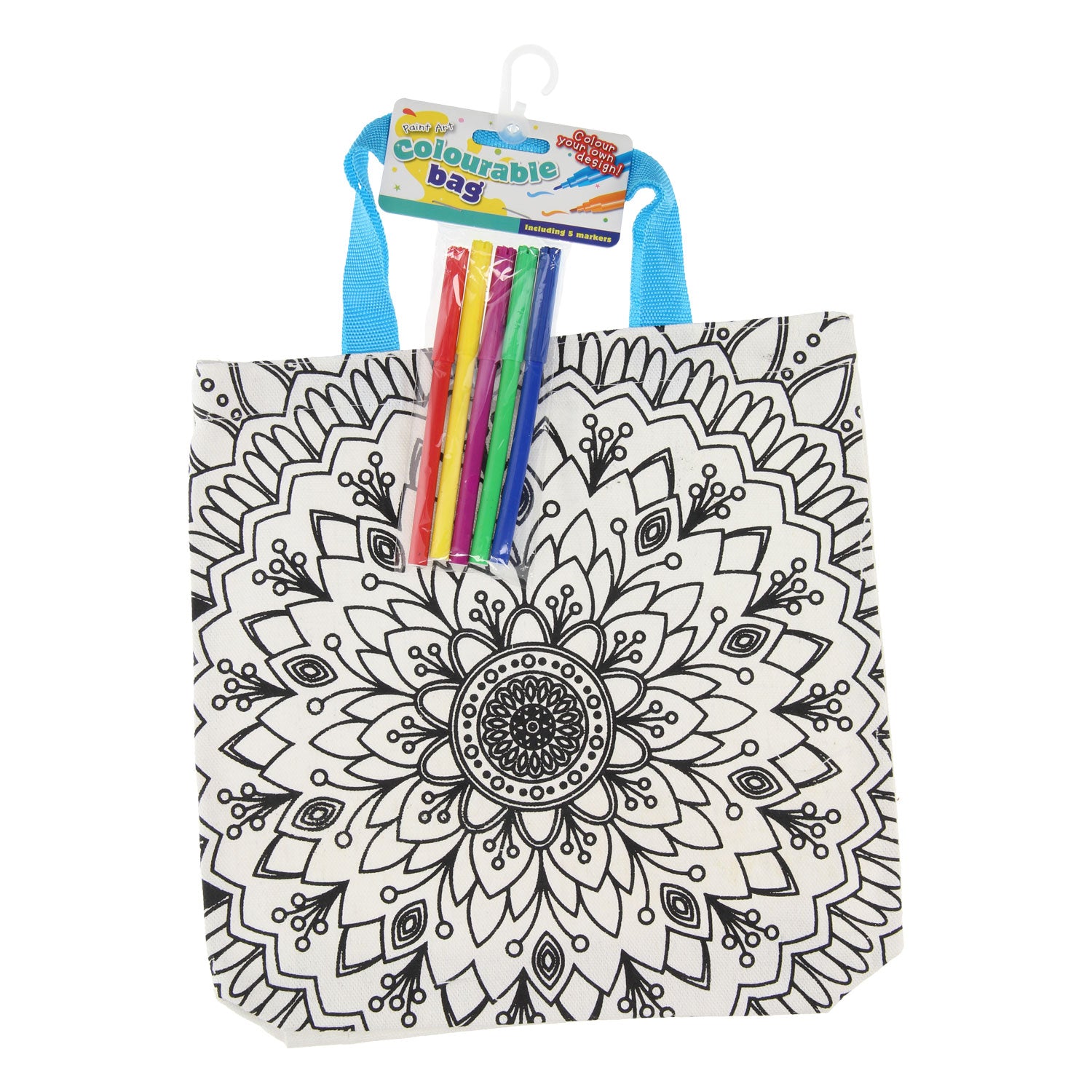 Color votre propre sac Mandala Roses