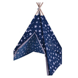 Tipi tente bleu avec des étoiles - afbeelding 3