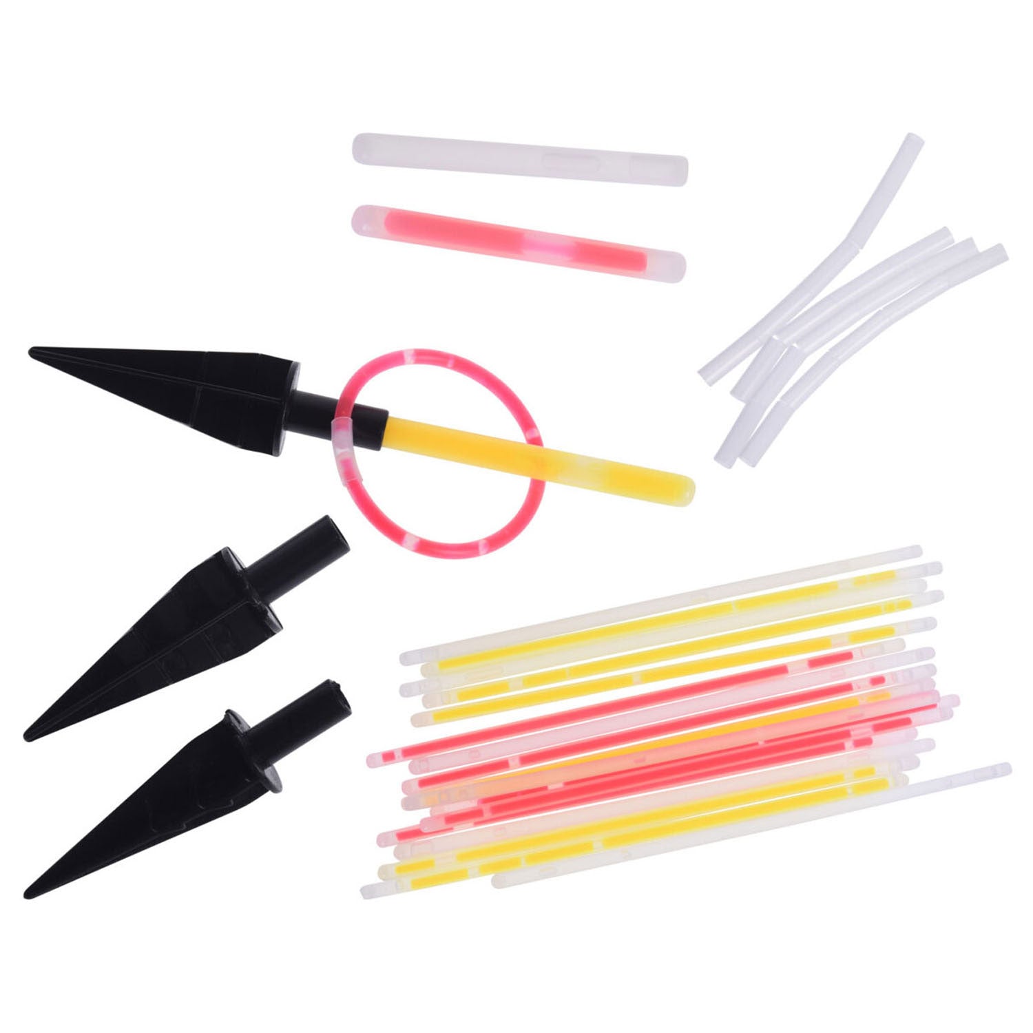 Jeu de lancer d’anneaux phosphorescents