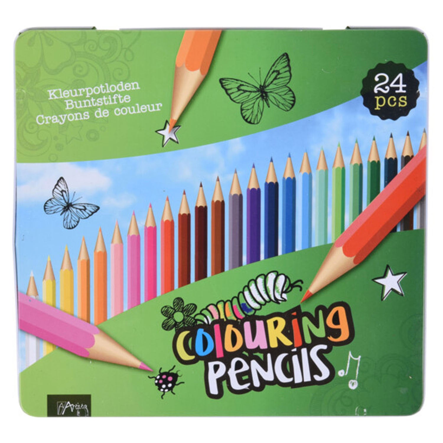 Crayons de couleur, 24e.