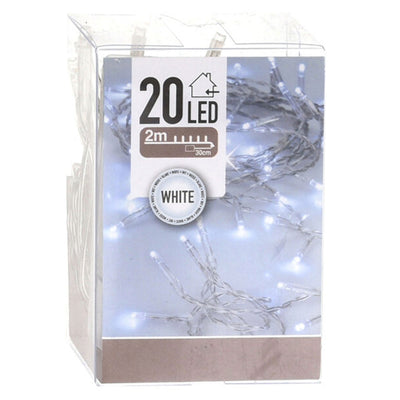 Éclairage LED blanc, 20 lumières