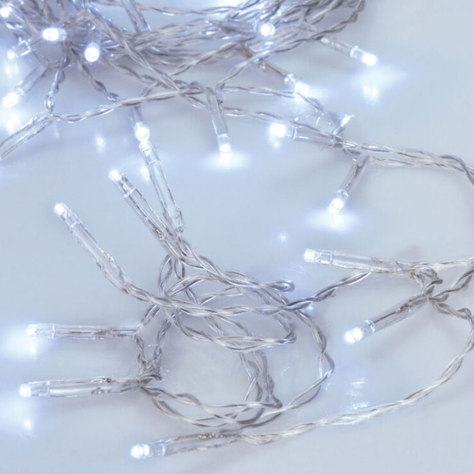 Éclairage LED blanc, 20 lumières