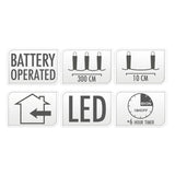Éclairage LED blanc, 30 lumières - afbeelding 3