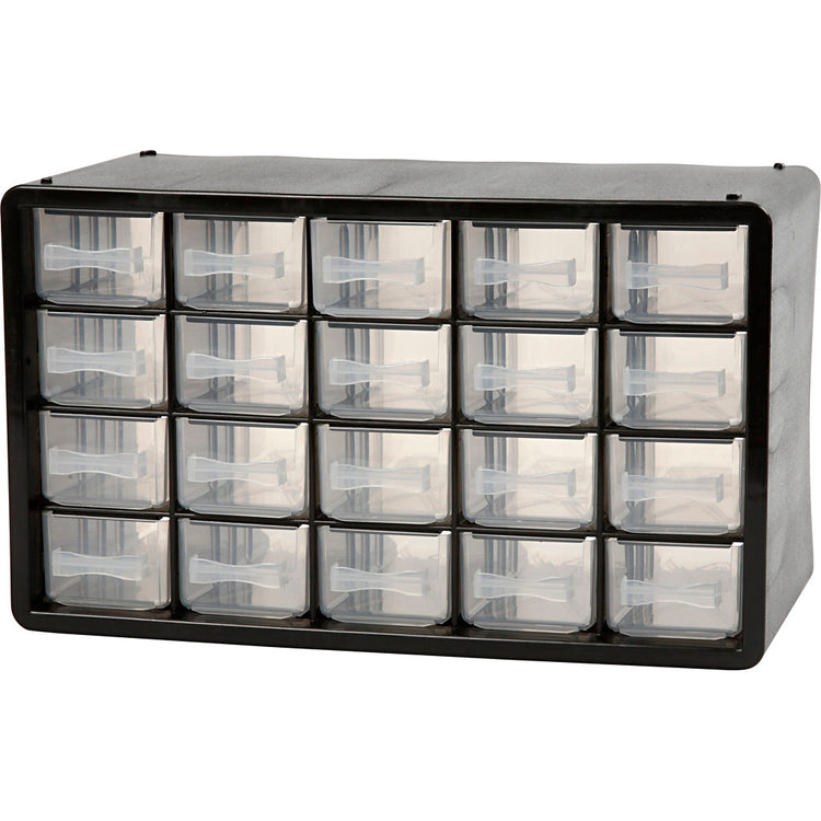Système de rangement Raaco, taille PC 20, taille 18,4x30,5x14,9 cm, taille du trou 55x37 mm, 1 kit