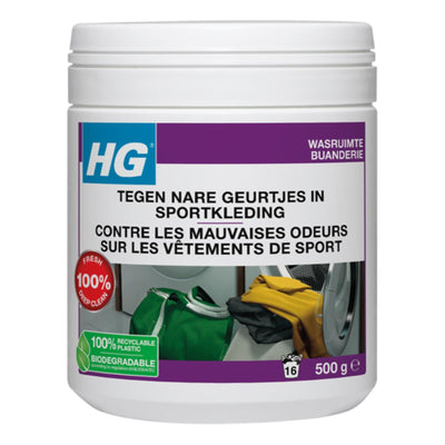 Hg contre les odeurs désagréables des vêtements de sport