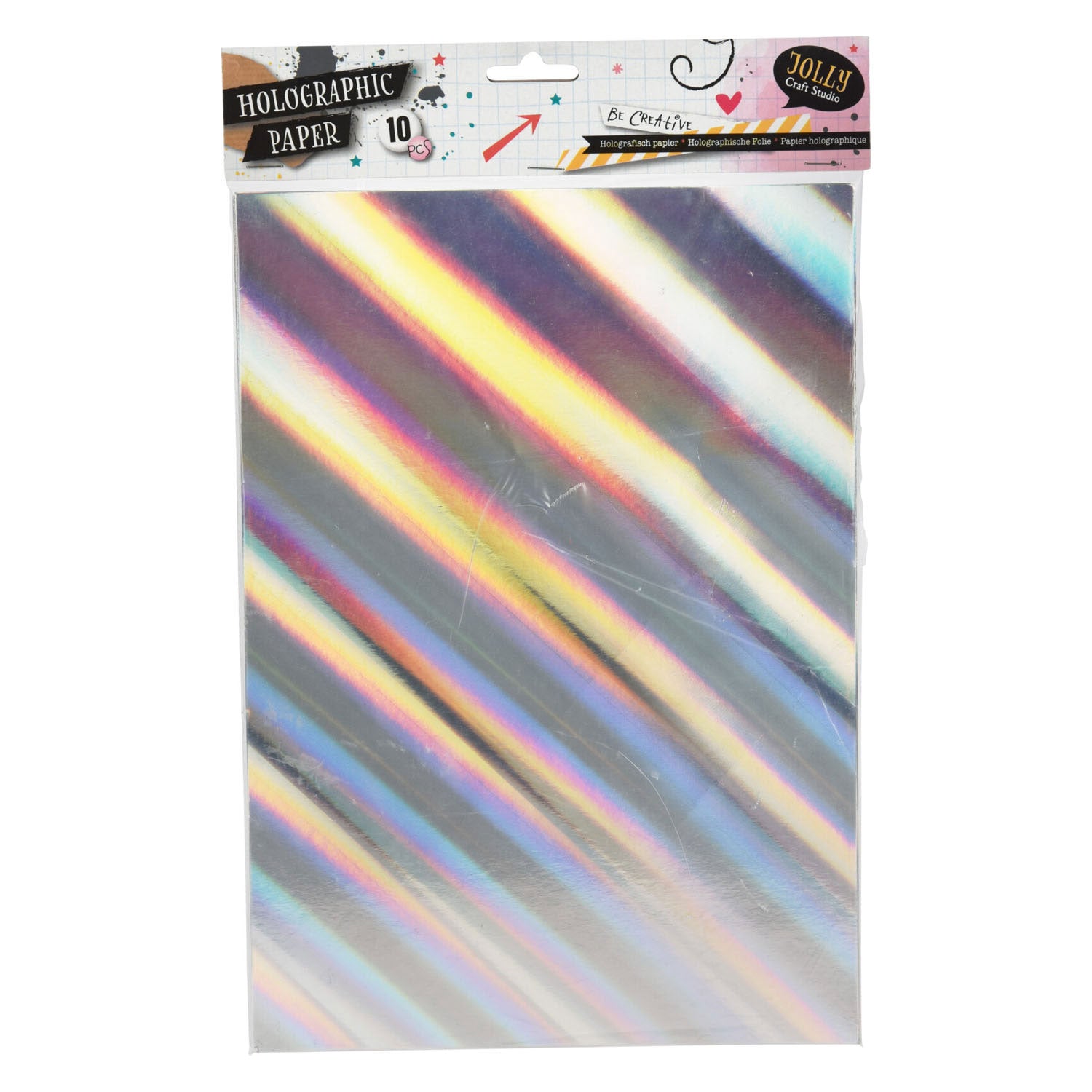 Papier holographique A4, 10 feuilles