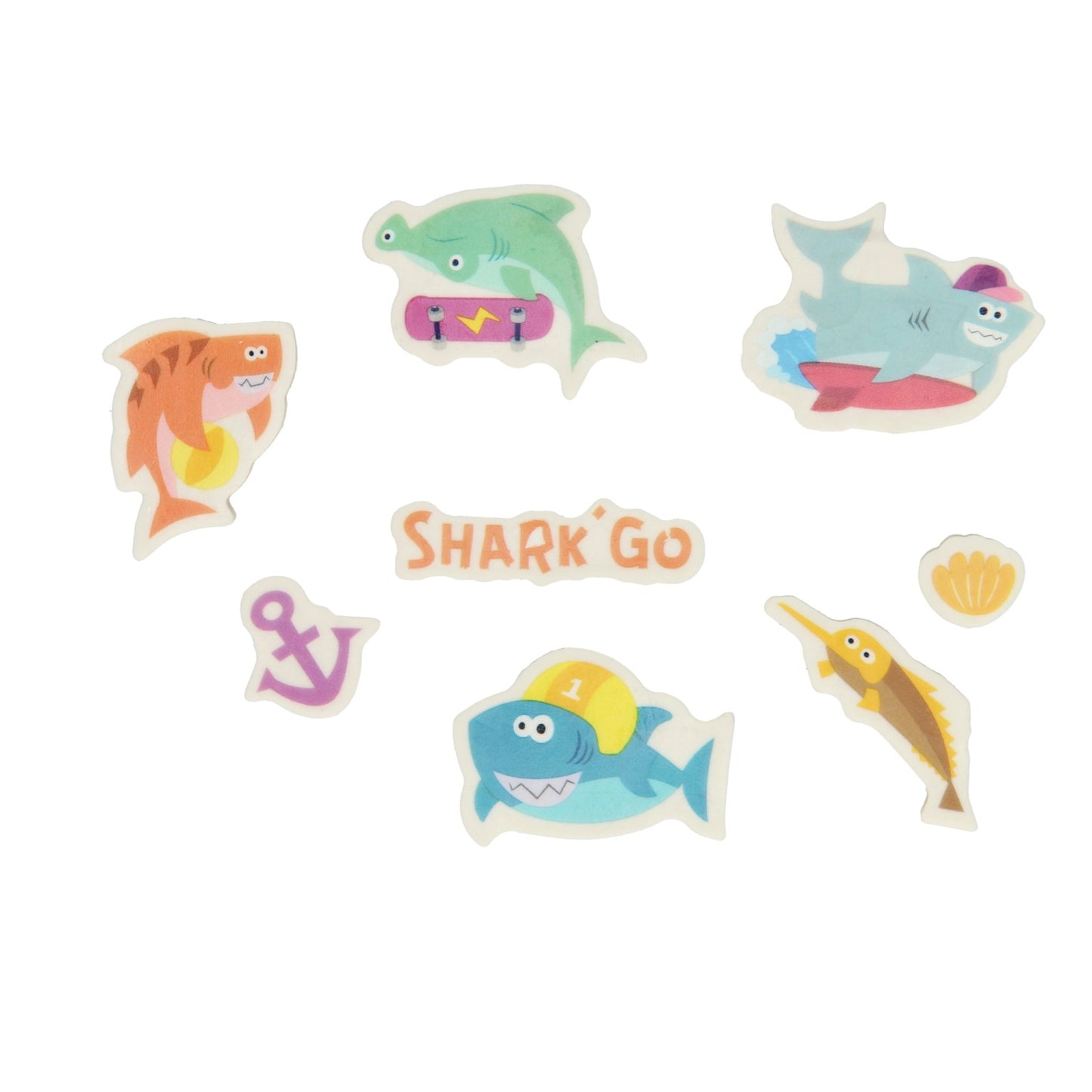 Gummen a réglé des requins, 8e.