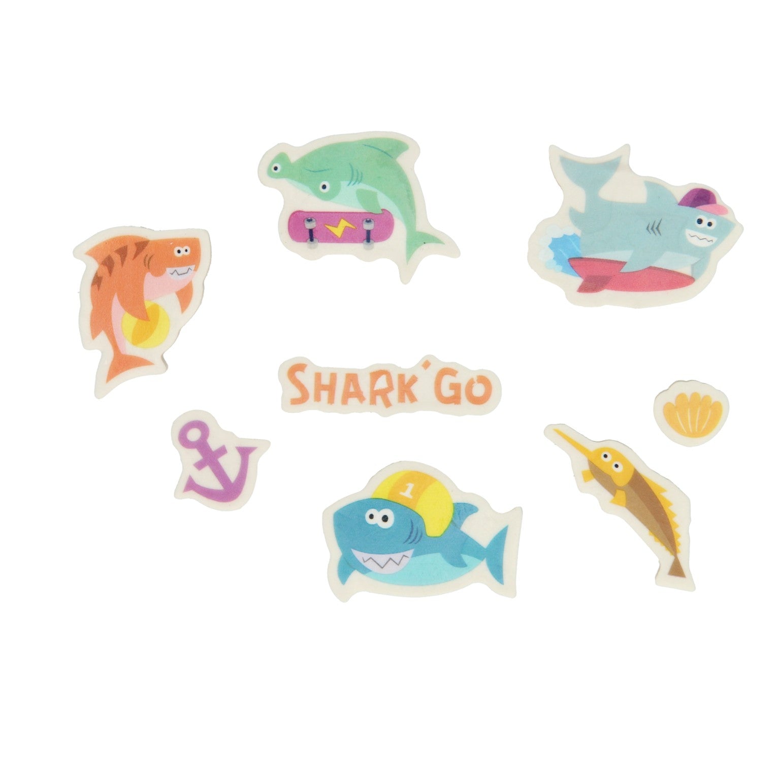 Gummen a réglé des requins, 8e.