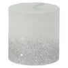 Bougies rustiques avec paillettes, 24e.