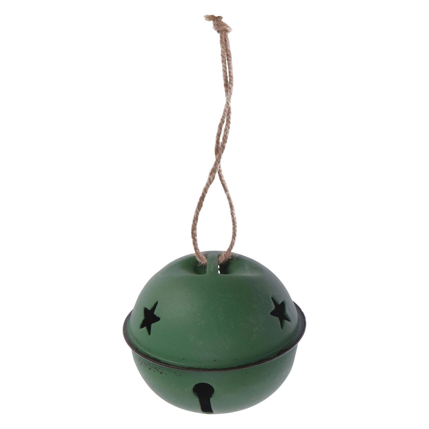 lot de 6 cloches de Noël colorées.