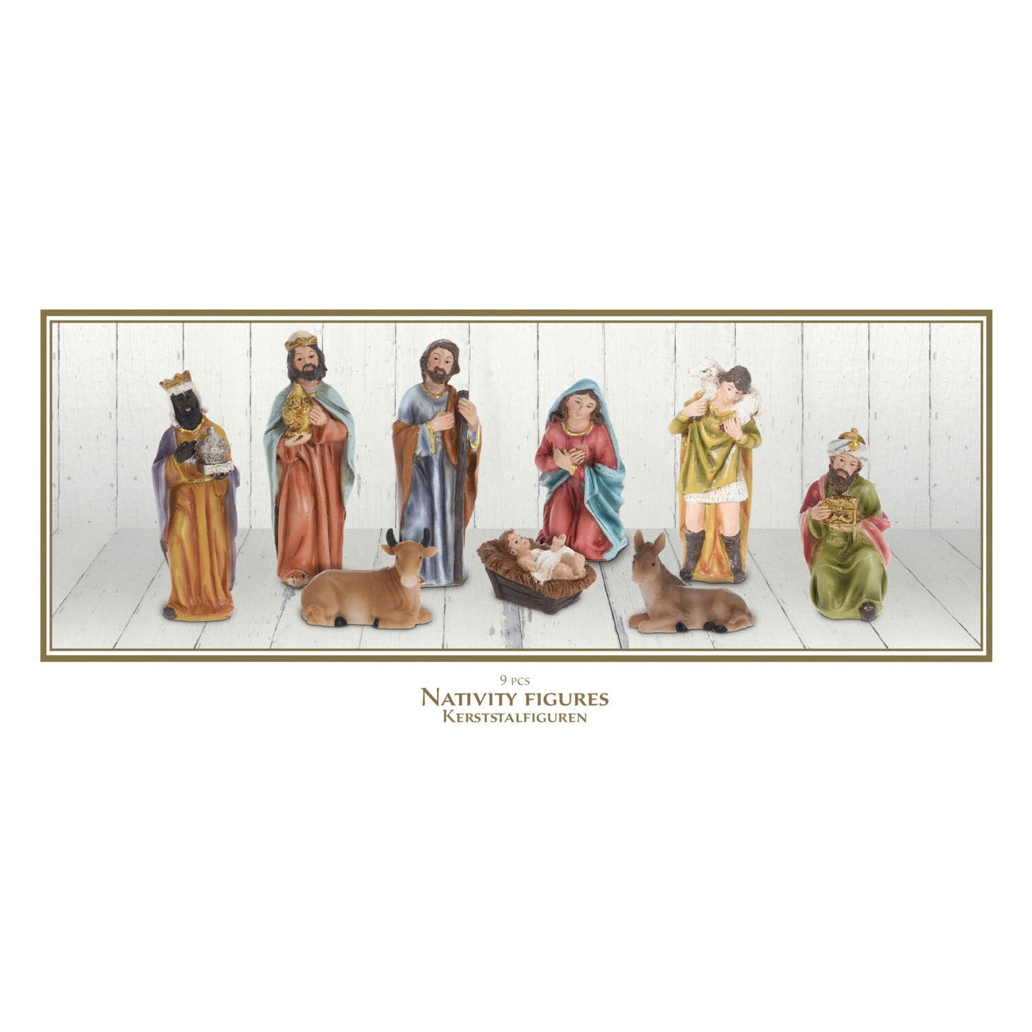 Figures de scène de la nativité, 9dlg.
