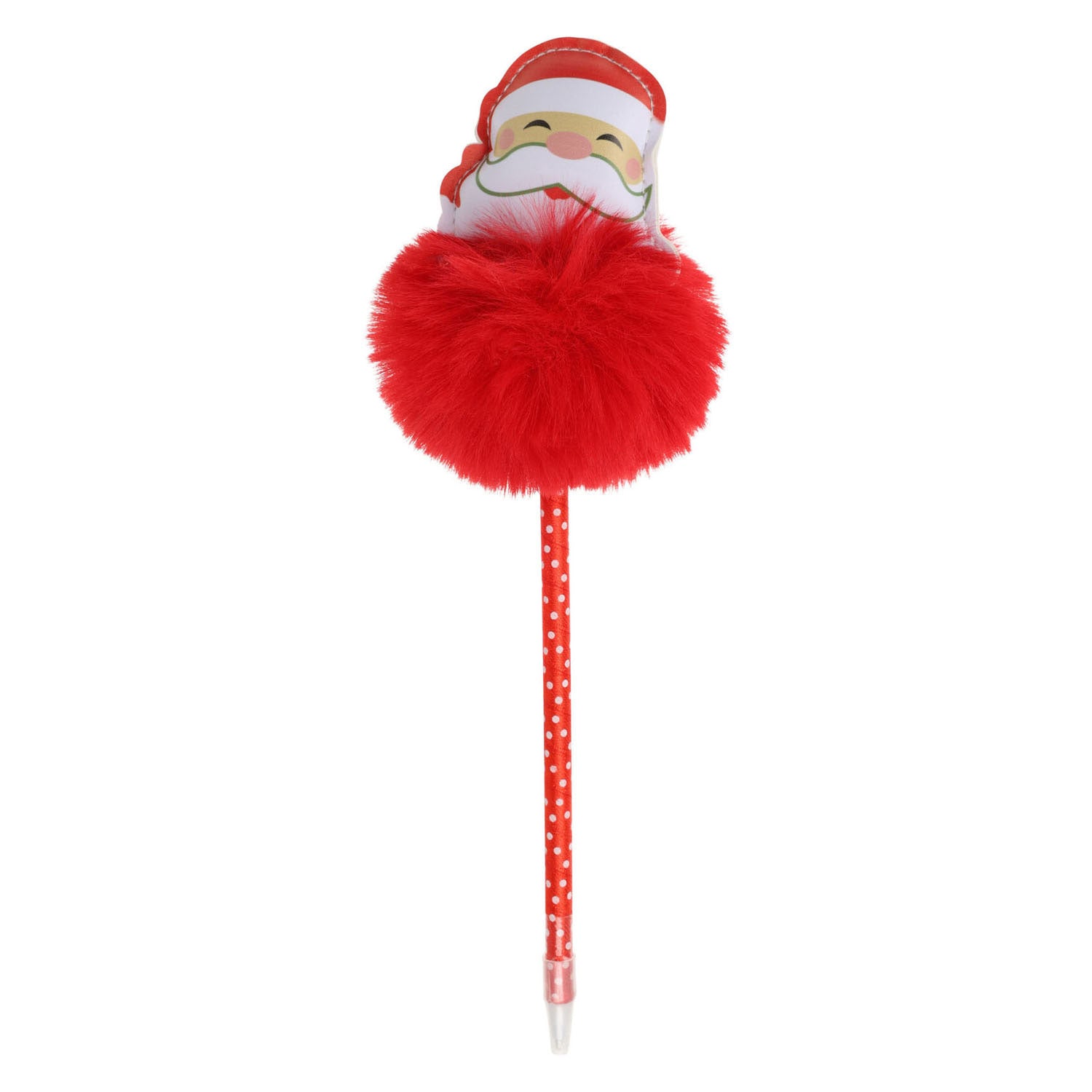 Ballpoint Noël avec pompom, 25 cm