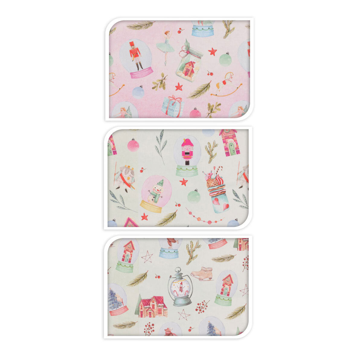 Sac cadeau Noël, 34 cm