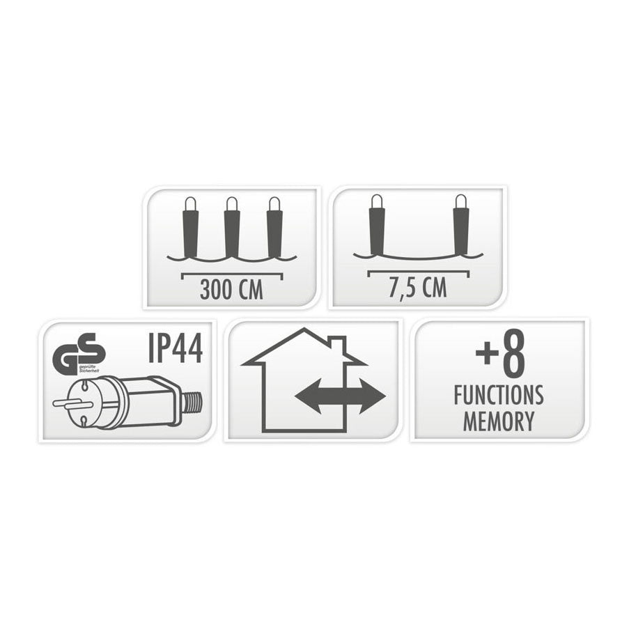 Éclairage LED 480 LED extra chaud blanc