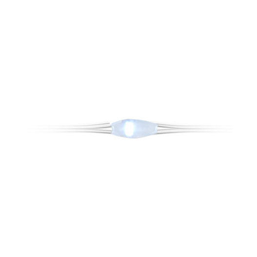 Argent brao 40led blanc chaud, 195 cm