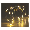 Argent brao 40led blanc chaud, 195 cm
