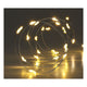 Argent brao 40led blanc chaud, 195 cm