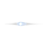 Fil argenté à corde lumineux LED, couleur 95 cm - afbeelding 3