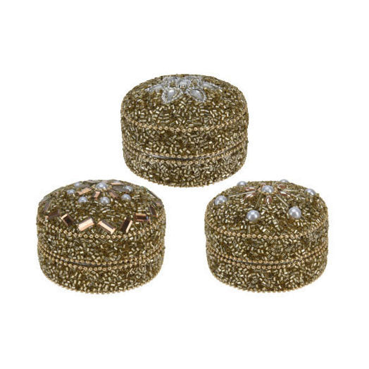 Box 7x4cm Gold, ensemble de 12