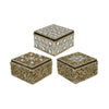 Box 7x4cm Gold, ensemble de 12