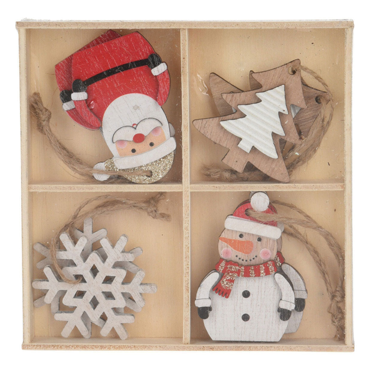 cintres d'arbres de Noël en bois, 8e.
