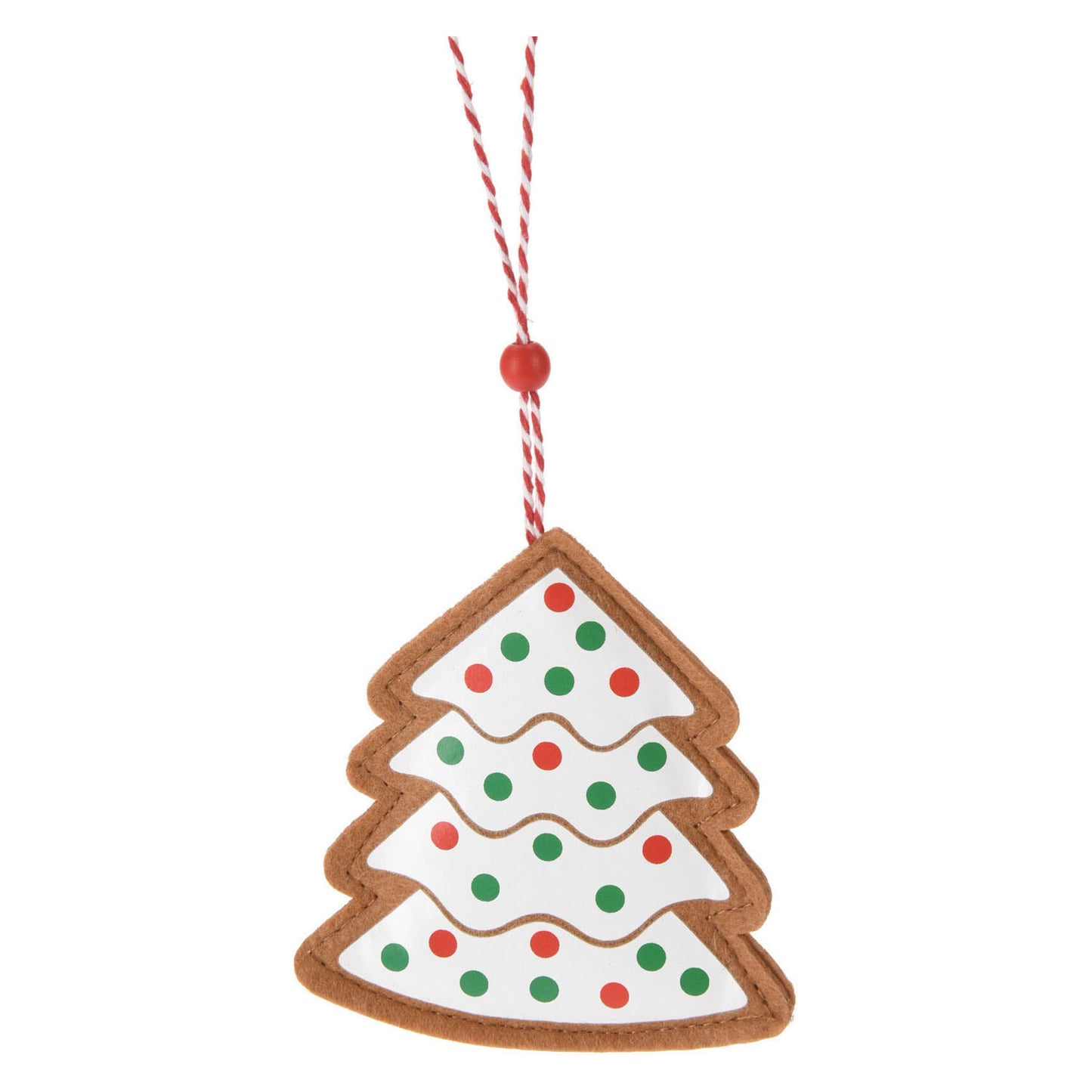 Les cintres de Noël se sentaient traditionnels, ensemble de 24