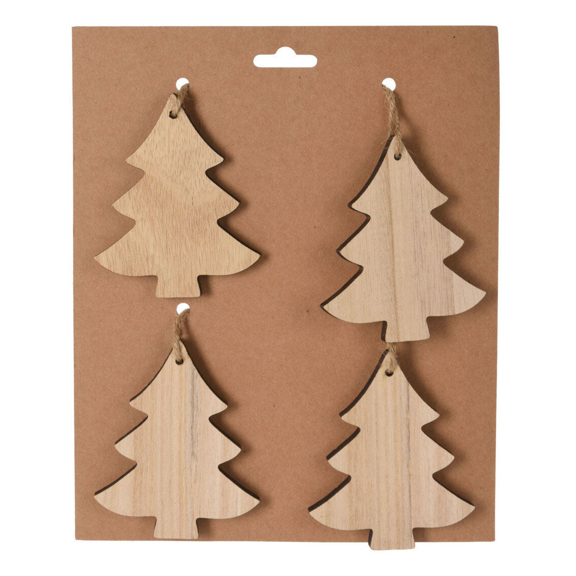 Nature des cintres de Noël, ensemble de 4