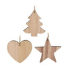 Nature des cintres de Noël, ensemble de 4