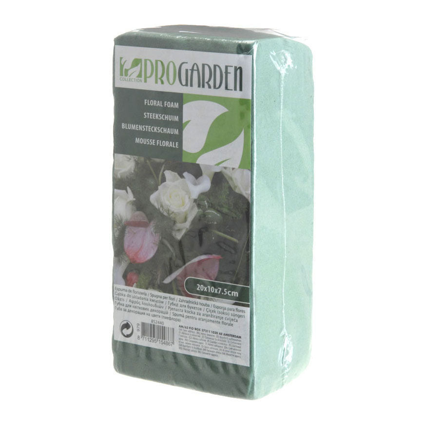mousse florale humide, 20x10x7cm