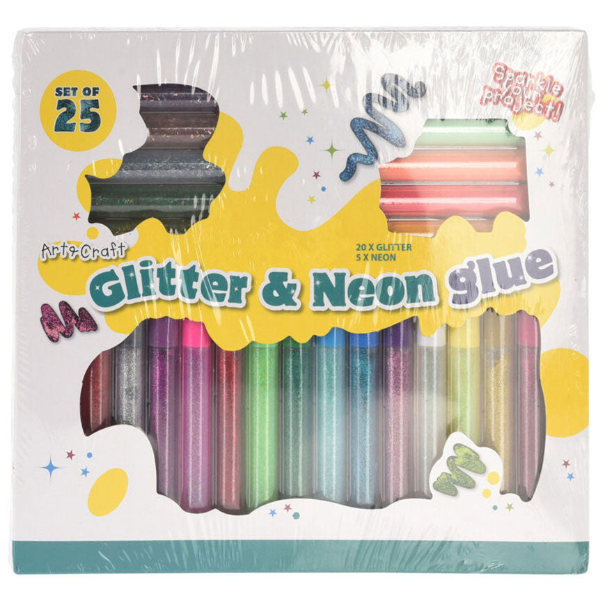 Glue des paillettes, 25e.