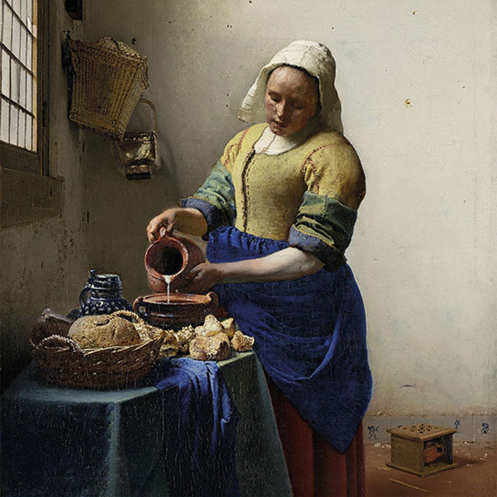Serviettes Ambiente 33x33cm laitière